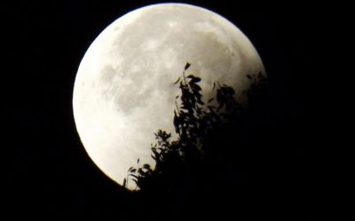 Eclipse lunar e lua cheia em carneiro
